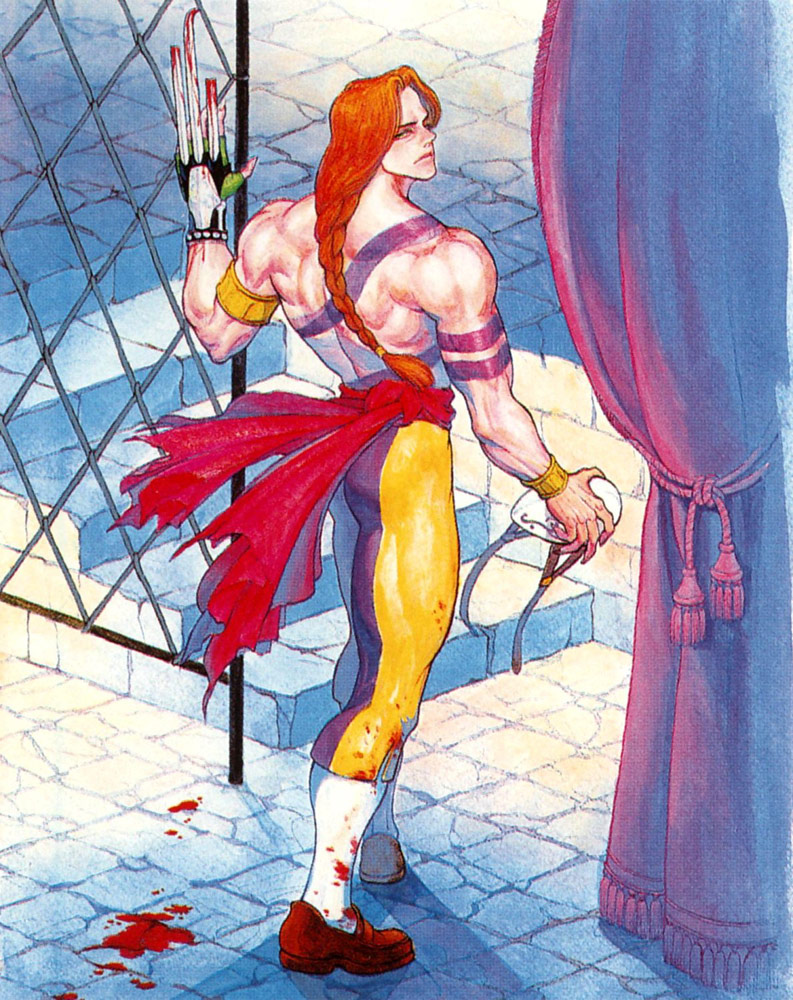 Vega artwork #3, Street Fighter 2