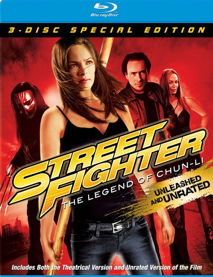 Street Fighter: Legend of Chun Li Blu-ray cover