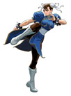 Alternate Chun Li artwork for Tatsunoko vs. Capcom