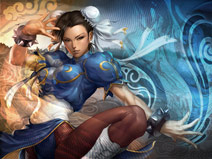 Chun Li artwork by Artgerm