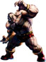 Marvel vs. Capcom 2: Zangief artwork