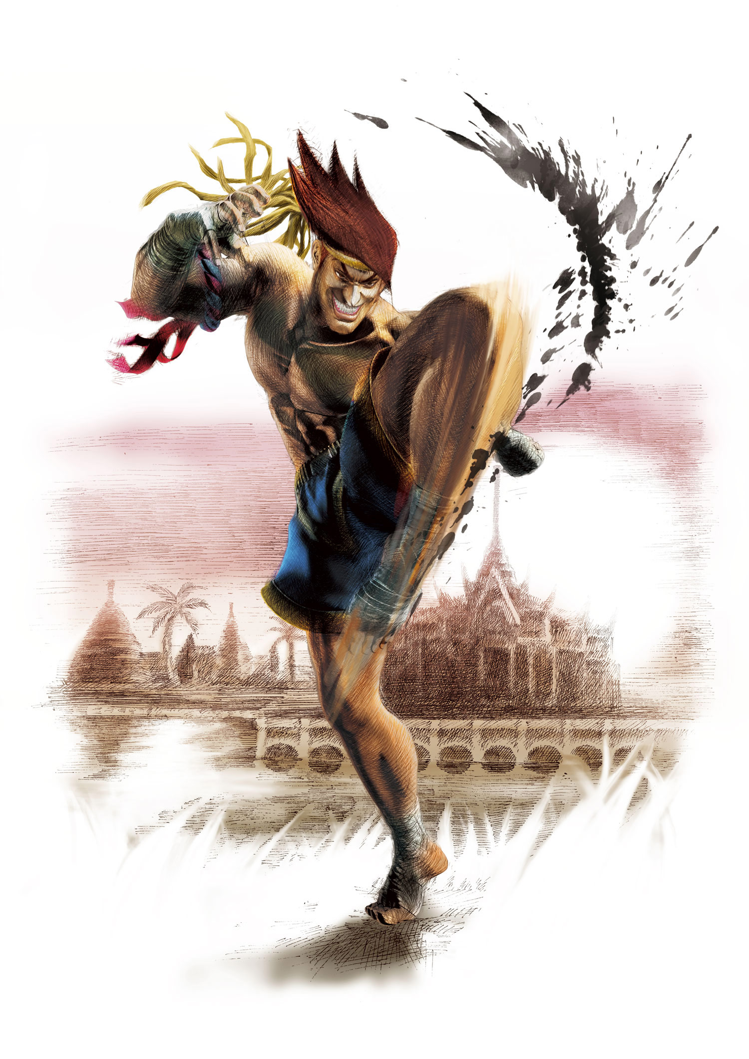 Adon screen shot #11, Super Street Fighter 4