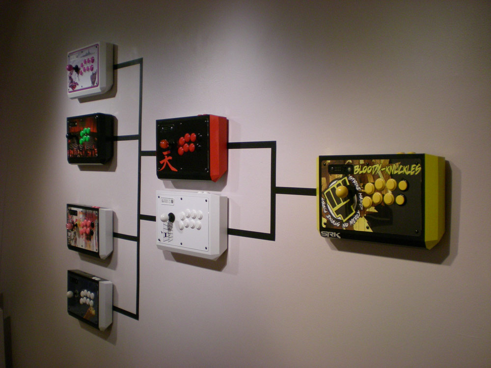 Artwork from the Bloody-Knuckles exhibit in Seattle #1