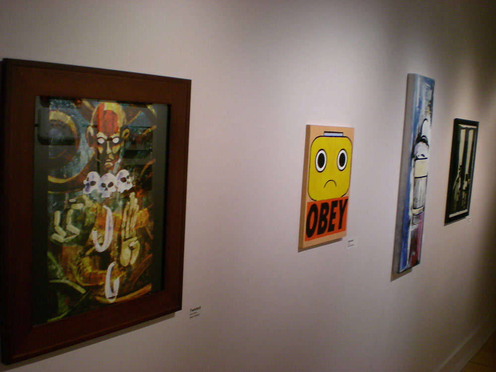 Artwork from the Bloody-Knuckles exhibit in Seattle #4