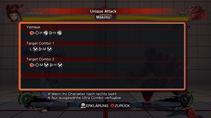 Makoto's moves in Super Street Fighter 4 image #5