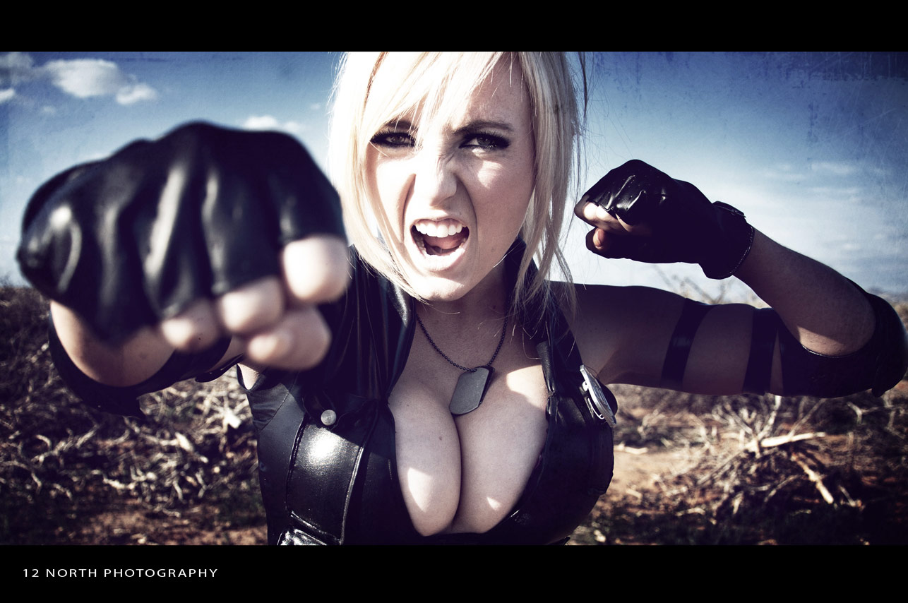 Grindhouse styled Mortal Kombat cosplay images from 12 North Photography #1