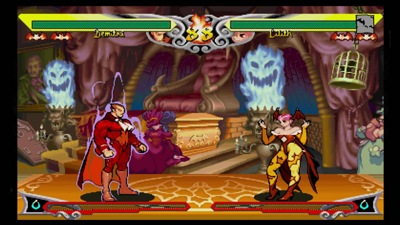 Darkstalkers Resurrection graphic filter options #5