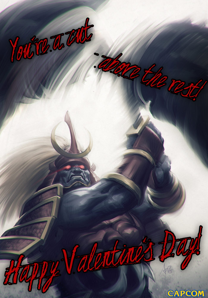 Darkstalkers Valentine's Day card #2