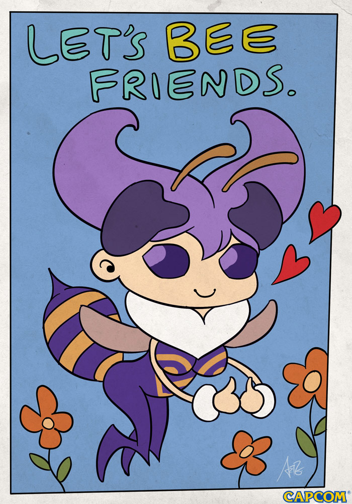 Darkstalkers Valentine's Day card #4