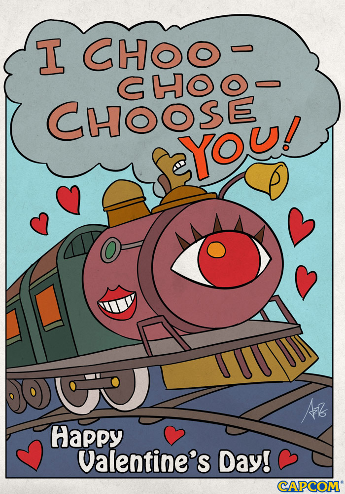 Darkstalkers Valentine's Day card #5