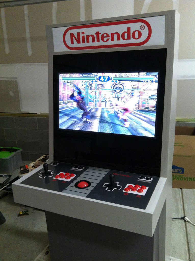 Nintendo Themed Arcade Machine 07