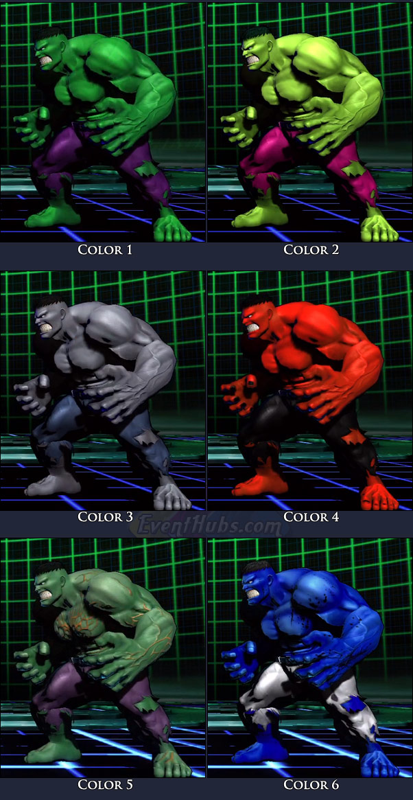 Hulk Ultimate Marvel Vs Capcom 3 Moves Combos Strategy Guide 