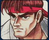 Visual history of Ryu's faces