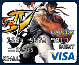 Capcom Unity pre-paid Visa card