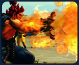 EX-Projectile statistics chart for Street Fighter 4