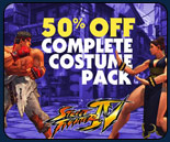 Street Fighter 4 PSN costume pack half off, UK TE Stick markdown