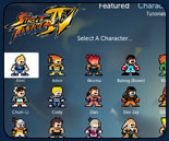 Street Fighter 4Tube for Boxee and mobile devices