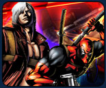Deadpool vs. Dante Marvel vs. Capcom 3 showdown