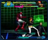Unblockable setup in Marvel vs. Capcom 3 with Trish, C. Viper & Iron Man