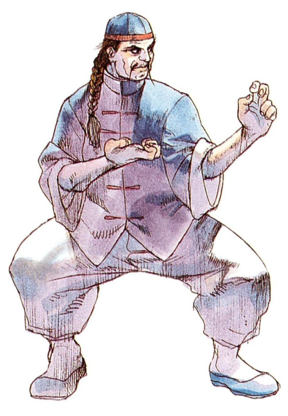 Lee artwork 1, Street Fighter 1 High resolution