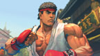 PC version of Street Fighter IV in the 'poster' shader rendering mode