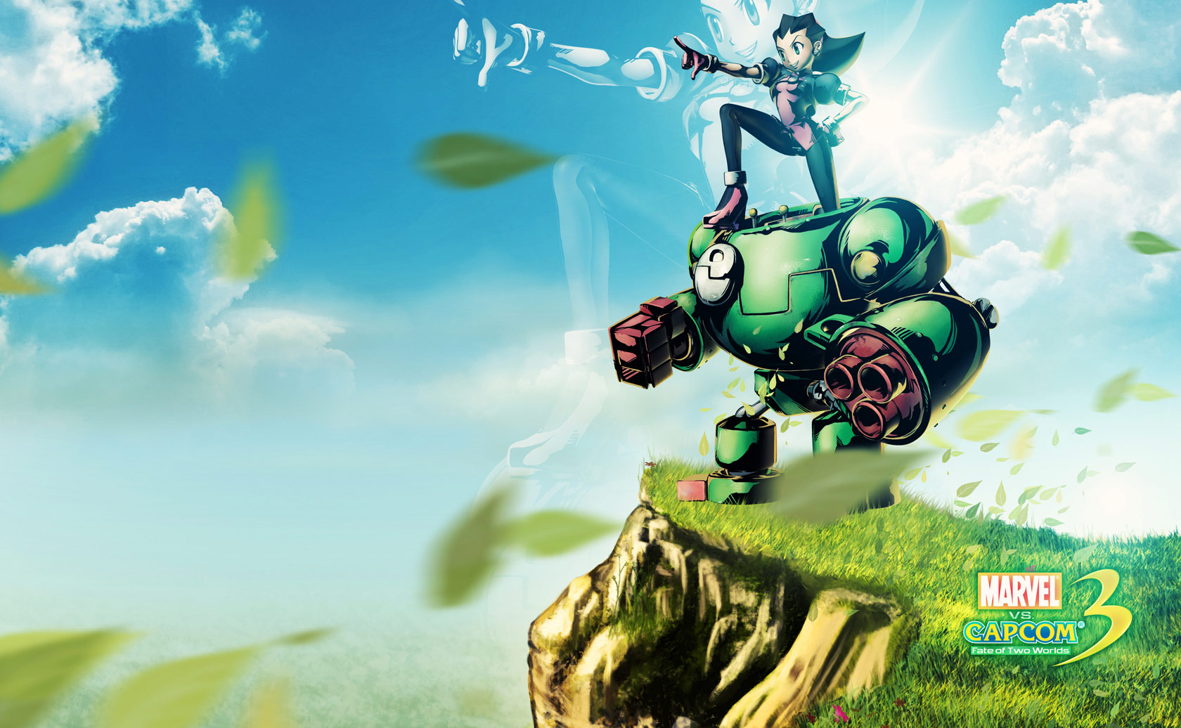 Tron Bonne Marvel vs. Capcom 3 wallpaper