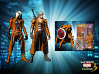 Ultimate Marvel vs. Capcom 3: Capcom Unity covers Dante's alternate colors