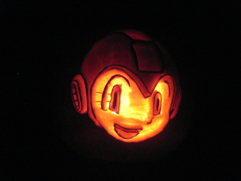Fighting game pumpkin carvings 3