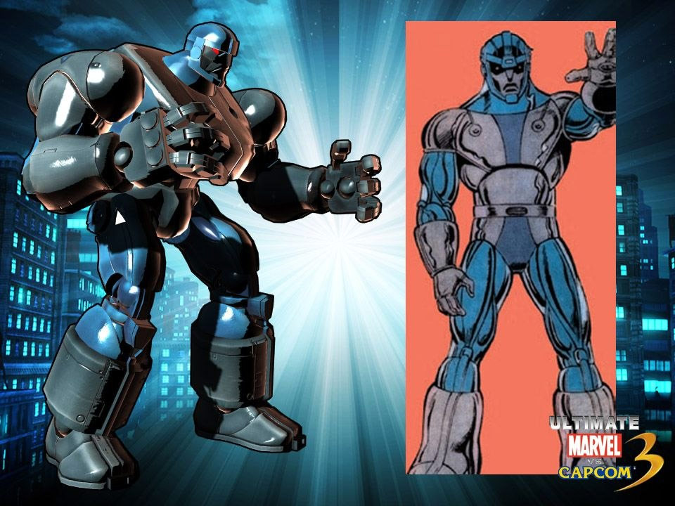 Ryu and Sentinel's colors in Ultimate Marvel vs. Capcom 3 image #5