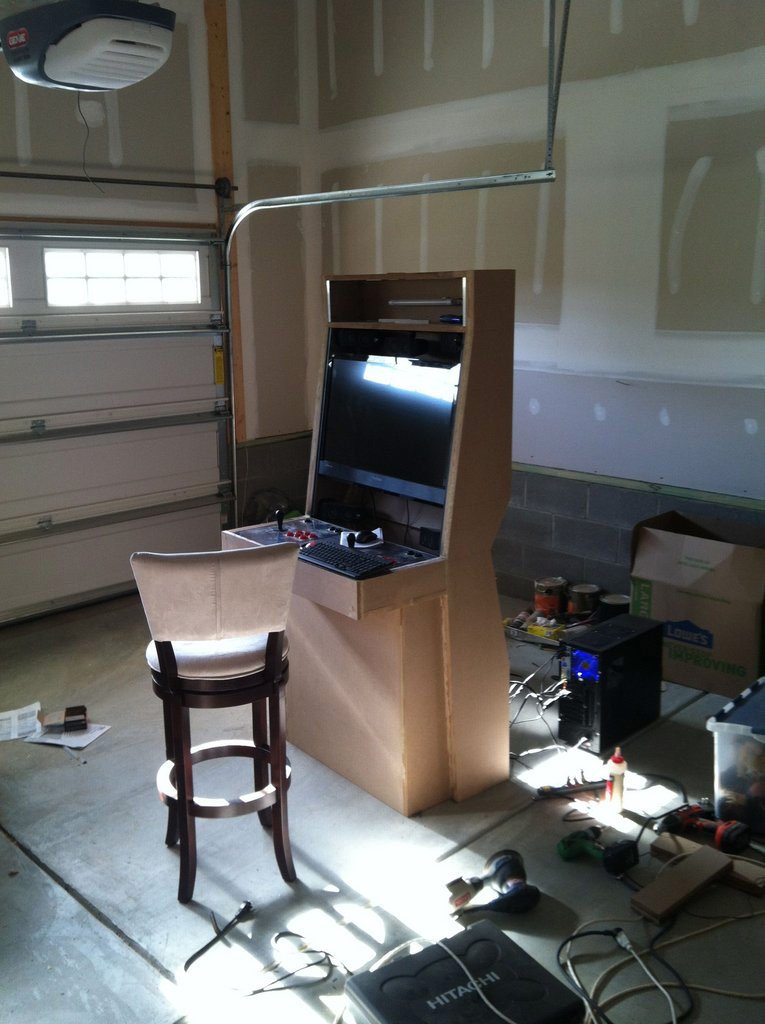 Nintendo themed arcade machine #05