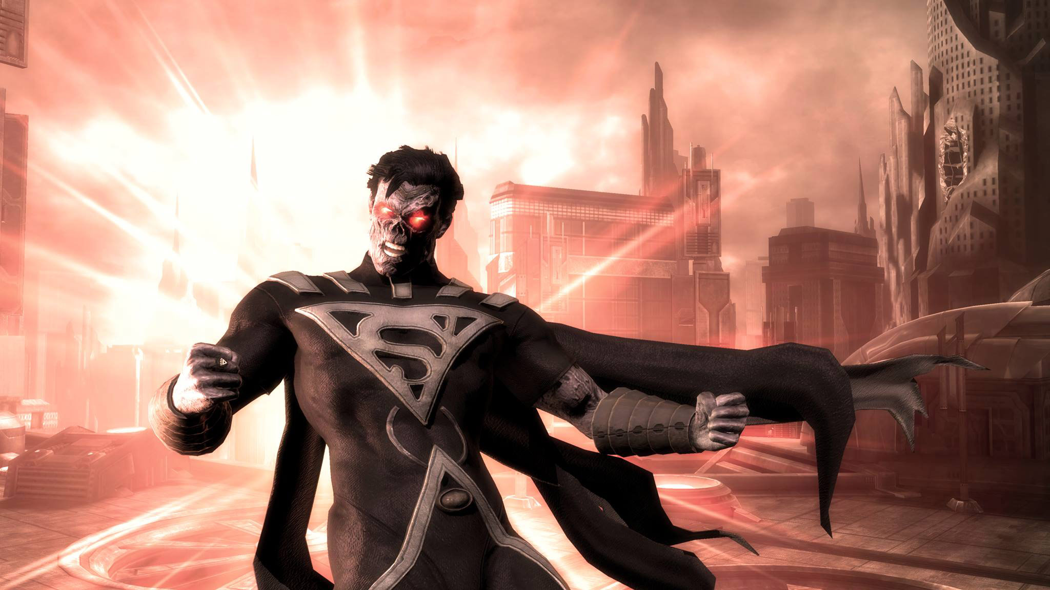 Superman s Blackest Night Costume In Injustice Gods Among Us