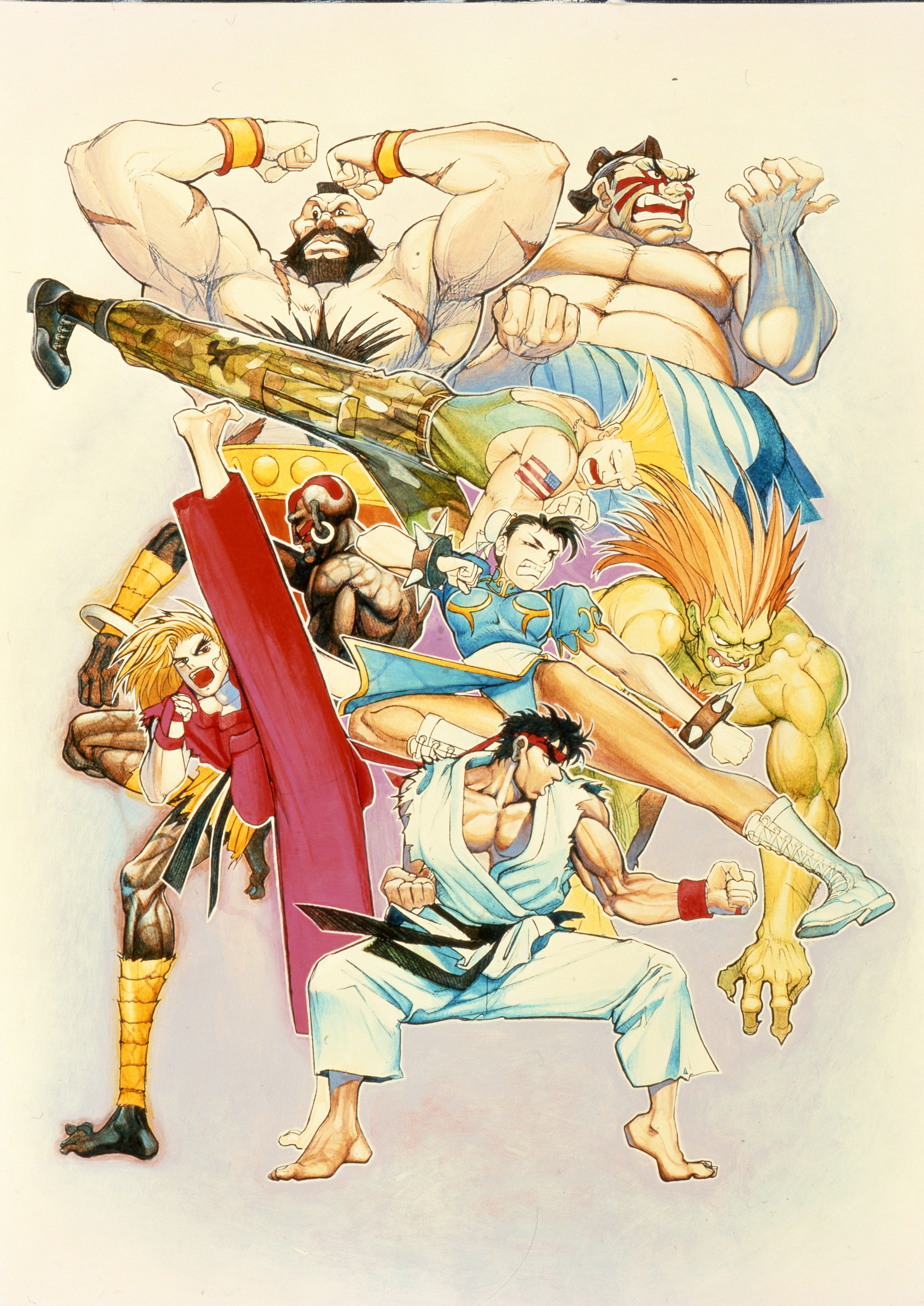 Lost art of Street Fighter 2 image 4