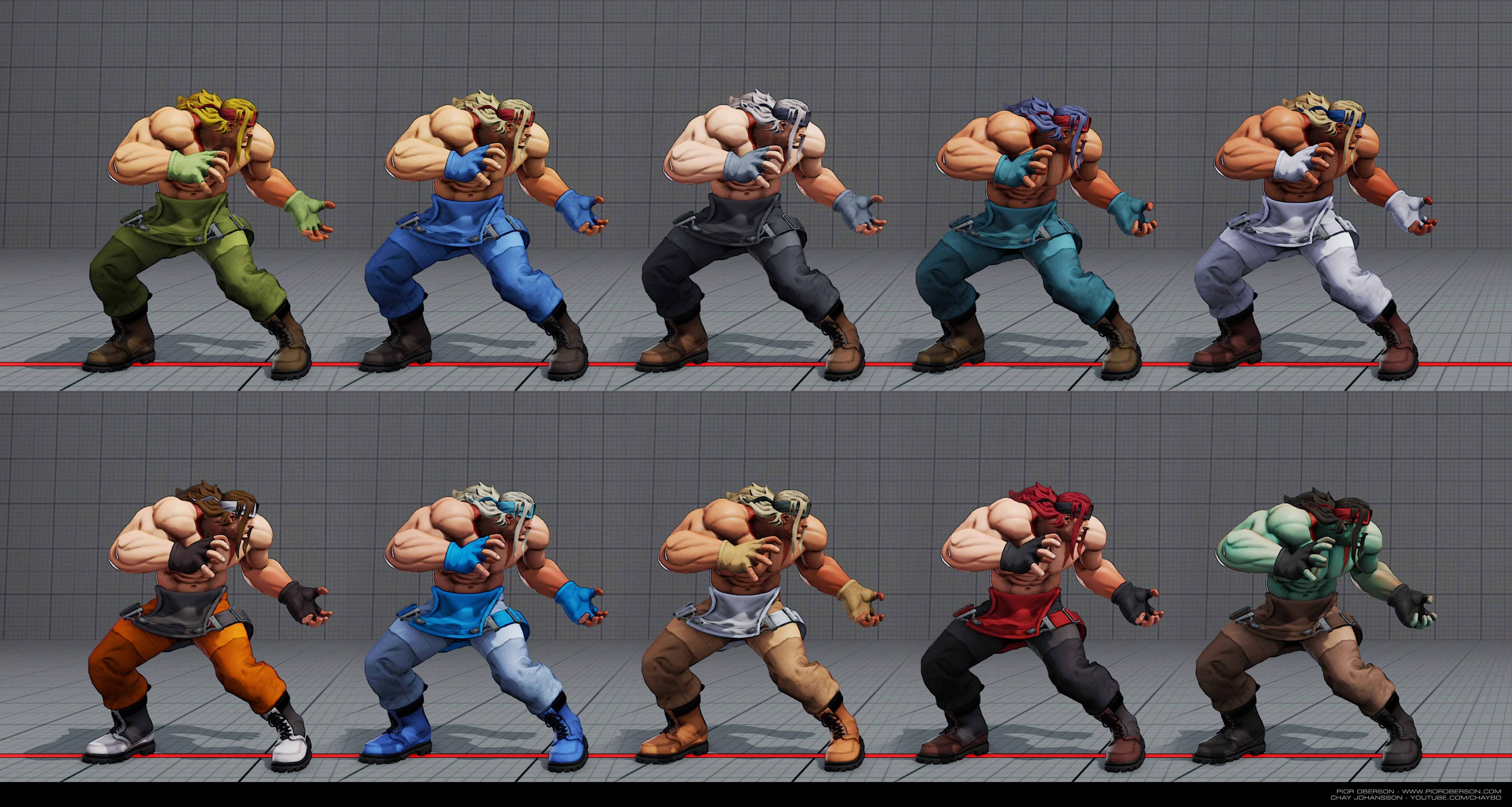 Classic Alex PC mod complete in SF5 6 out of 20 image gallery