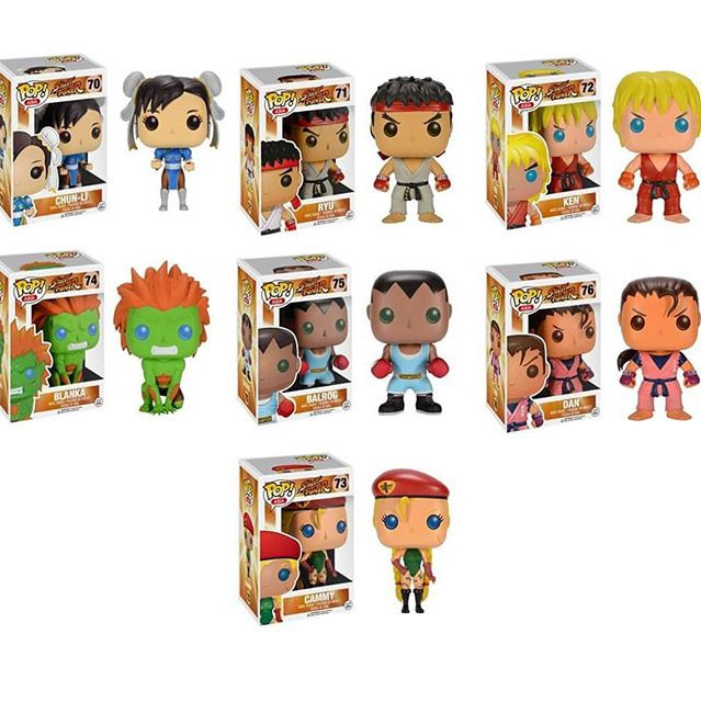 Street Fighter Funko Pop Figures