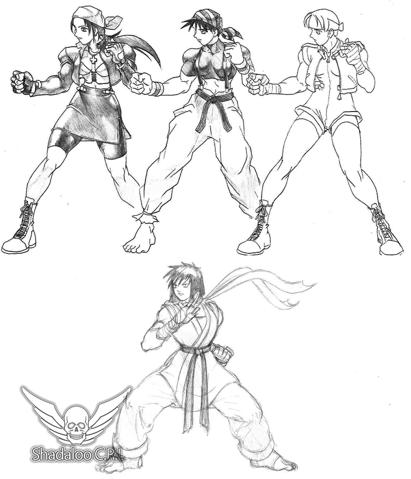 Street Fighter 3 Makoto Concept Art 3 out of 5 image gallery