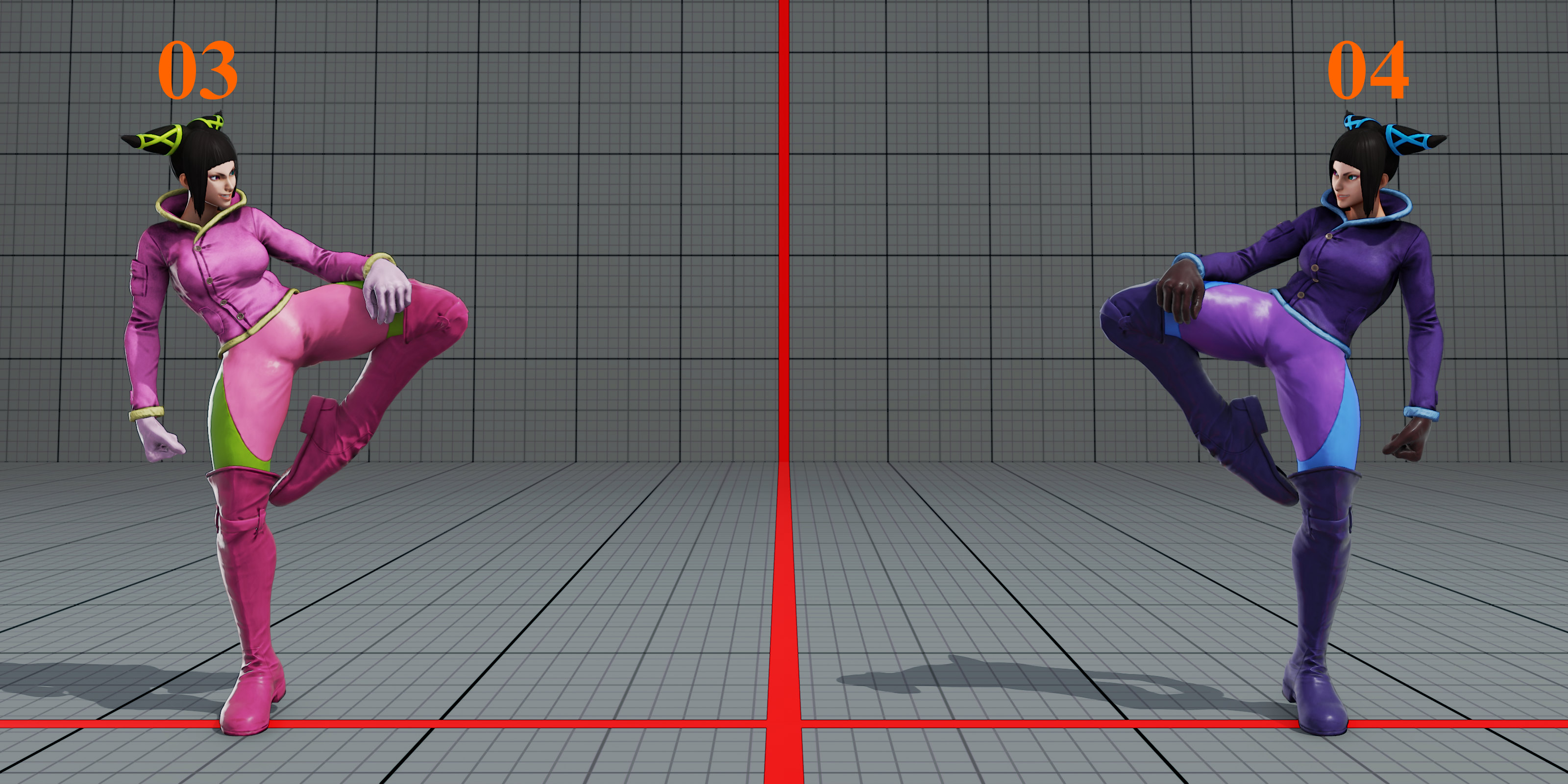 Juri Story Mode Costume and Premium Costume Colors 2 out of 10 image