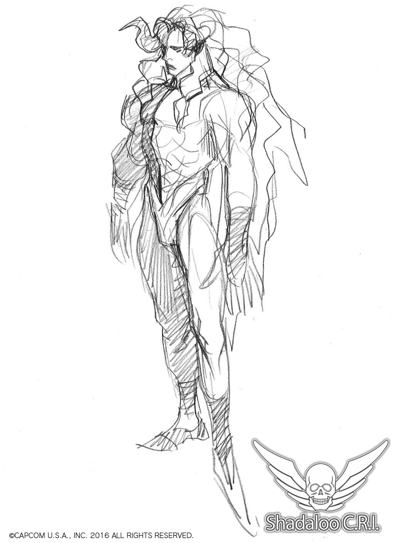 Street Fighter 3 Gill Concept Art Gallery 4 out of 5 image gallery