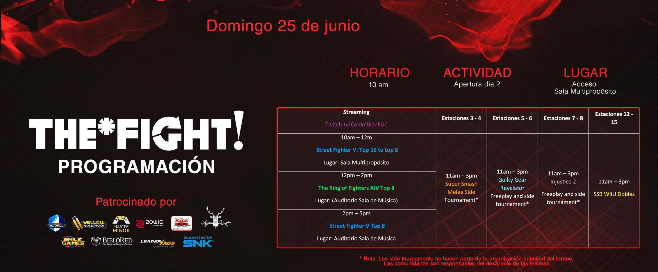 The Fight 2017 schedule 2 out of 2 image gallery