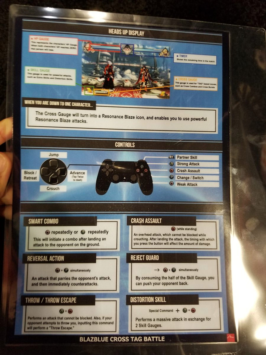 BlazBlue Cross Tag Battle controls and game mechanics 1 out of 2 image ...