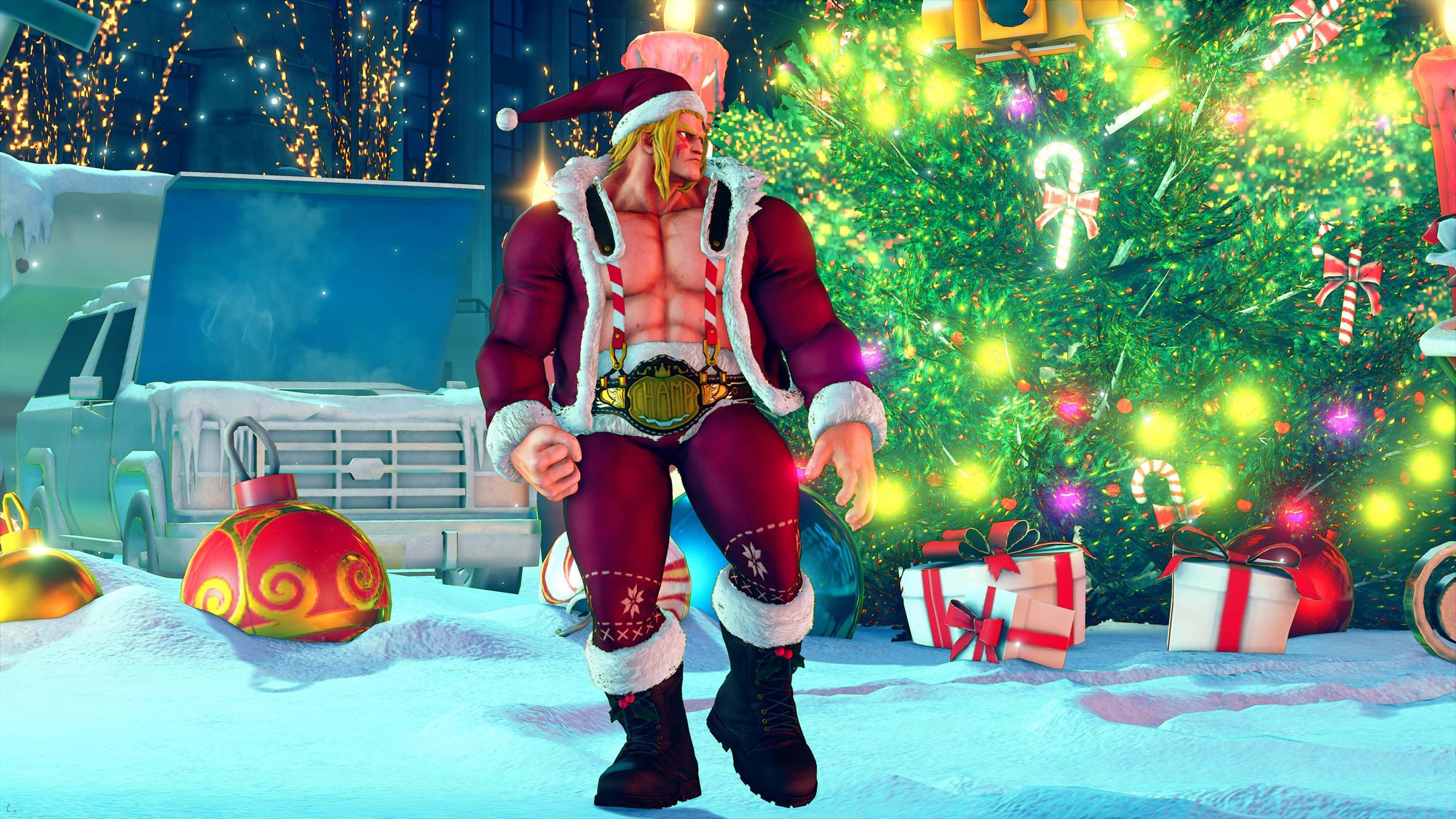 christmas and classic costumes coming to street fighter 5 on street fighter 5 christmas costumes