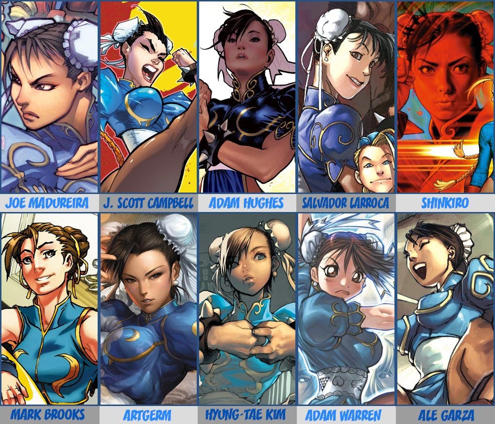 'Faces of' Capcom characters 6 out of 22 image gallery