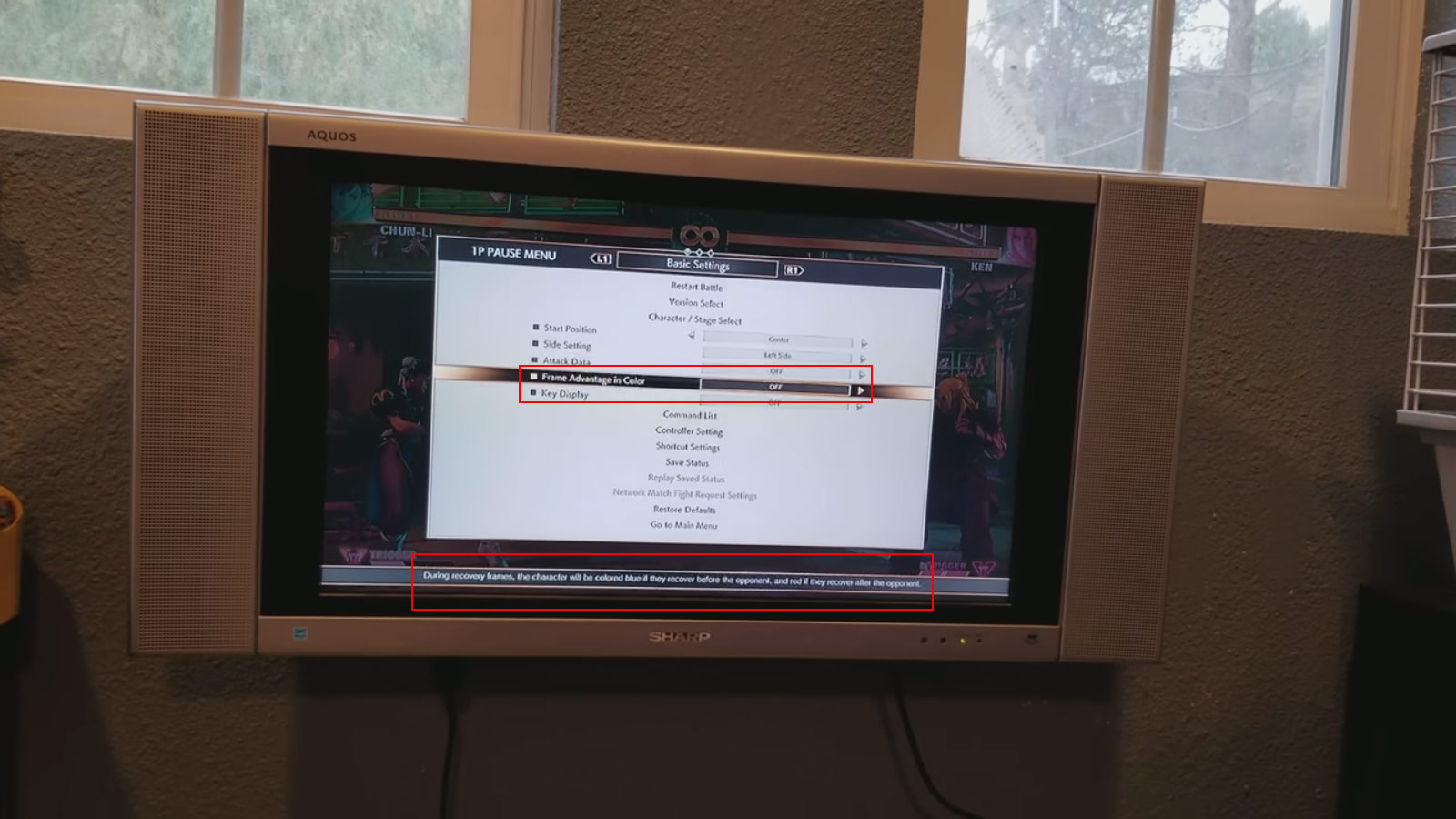 Frame Advantage Color Setting in Training Mode 1 out of 2 image gallery
