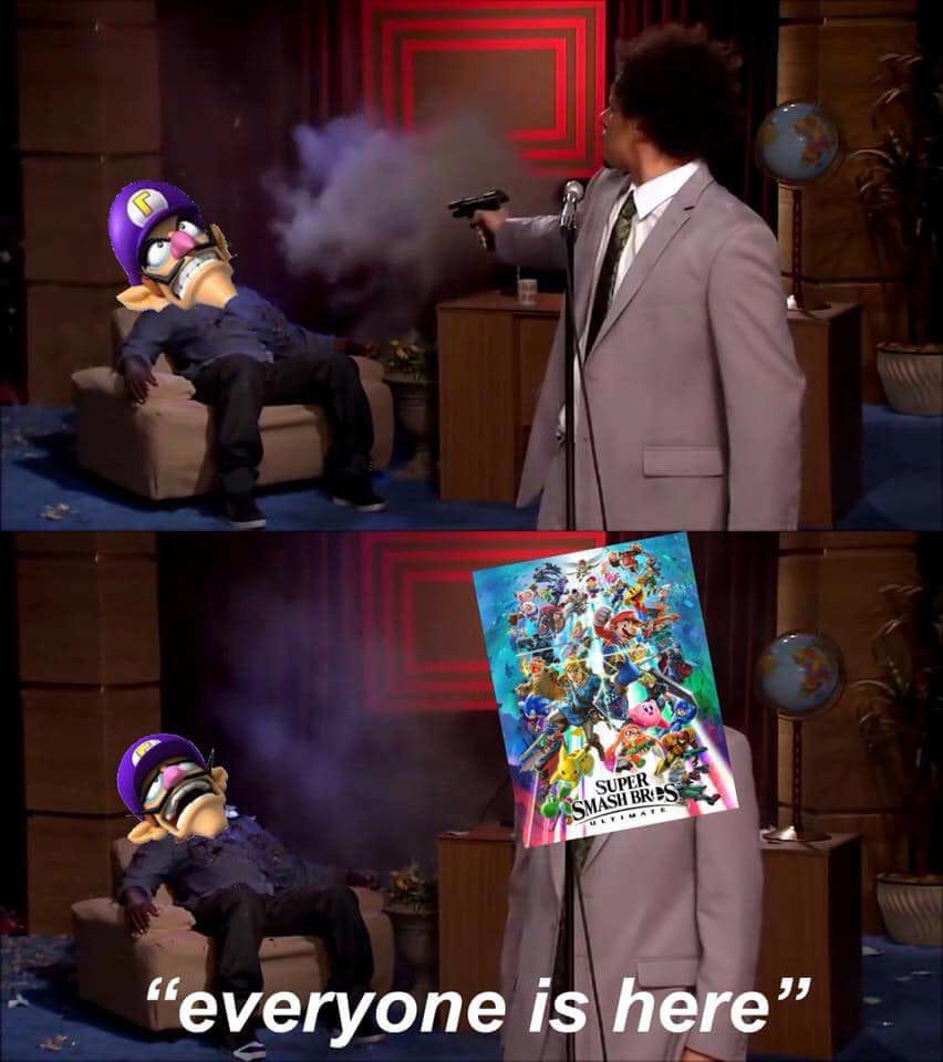 Waluigi Not In Super Smash Bros Ultimate Memes 12 Out Of 14 Image Gallery