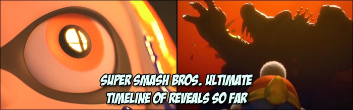 Scaled Timeline For Super Smash Bros Ultimate Character Reveals So Far Compared To Other Entries In The Series Scaled Timeline For Super Smash Bros Ultimate Character Reveals So Far Compared To Other Entries In The Series