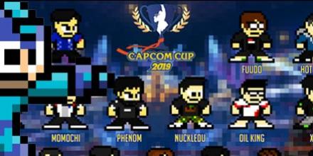 Capcom Cup 2019 competitors captured in Mega Man styled pixel sprites ...