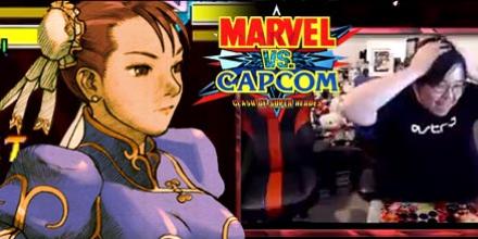 Justin Wong performs an 80 hit loop using Chun-Li in Marvel vs. Capcom ...