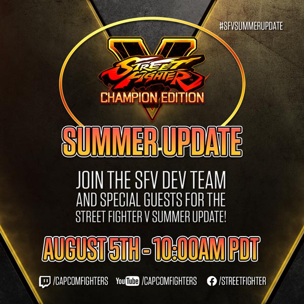 Street Fighter V summer update: New characters, esports news, and