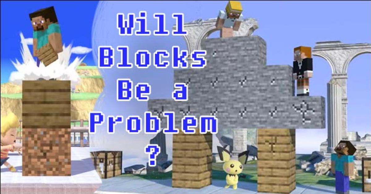 Will Steve's edge guard game be too strong in Super Smash Bros