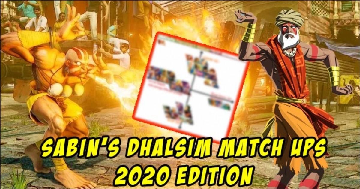 Dhalsim has advantage over Akuma, absolutely destroys 3 characters, but loses hard to others according to Arturo Sanchez's new SF5 Sim match up chart - Vimarsana News