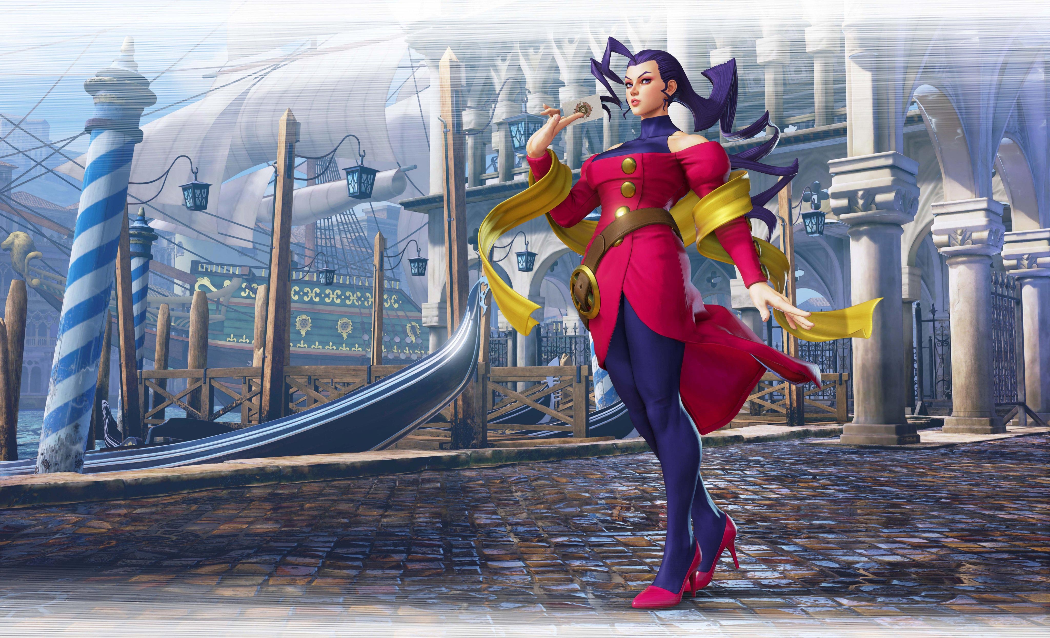 Rose Official Street Fighter 5 Character Art 1 Out Of 1 Image Gallery